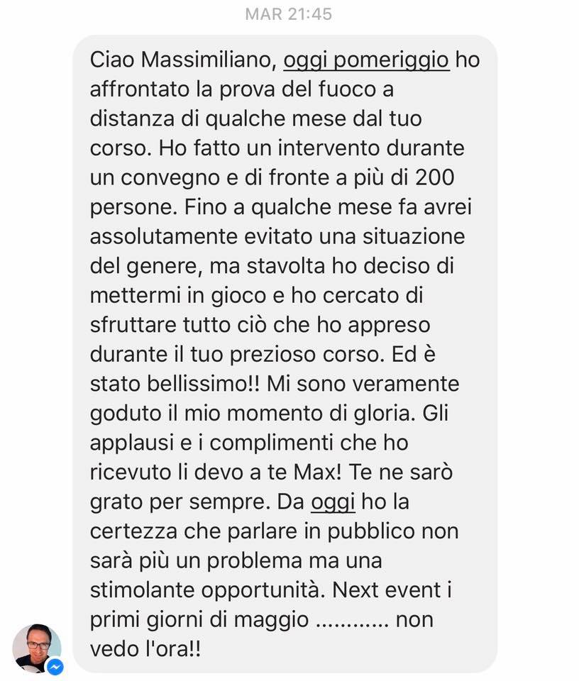 vincere la paura di parlare in pubblico