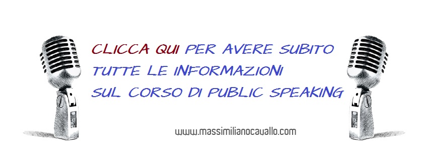 Corso public speaking parlare in pubblico